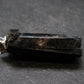 Nice Rare Terminated Epidote Crystal Silver Pendant From Peru - 1.4" - 6.46 Grams