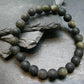 Goldsheen Obsidian Genuine Bracelet ~ 7 Inches ~ 8mm Round Beads