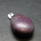 Purple Purpurite Silver Pendant From Namibia - 1.1"