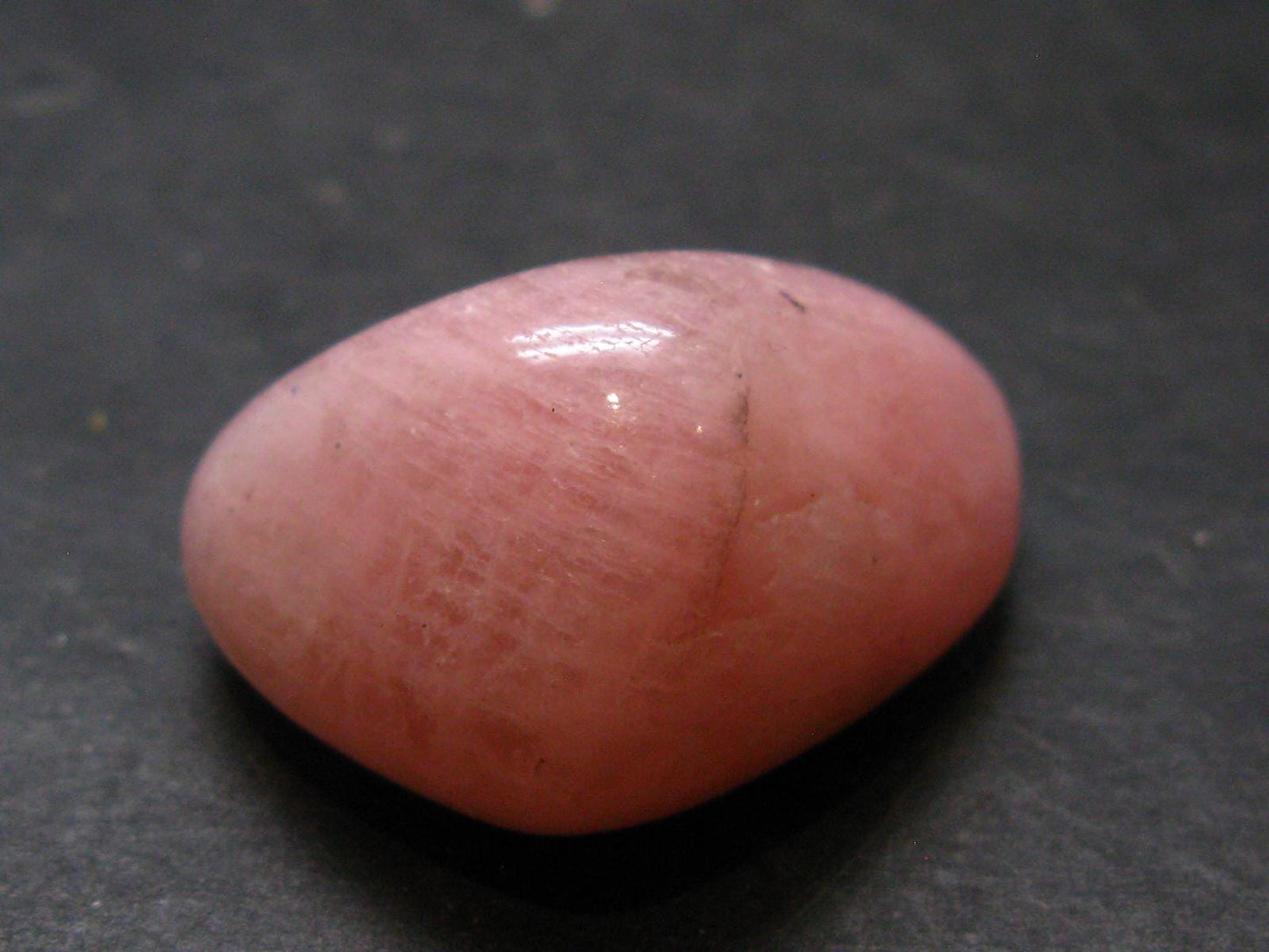 Rare Pink Petalite Tumbled Stone From Canada - 1.3" - 17.02 Grams