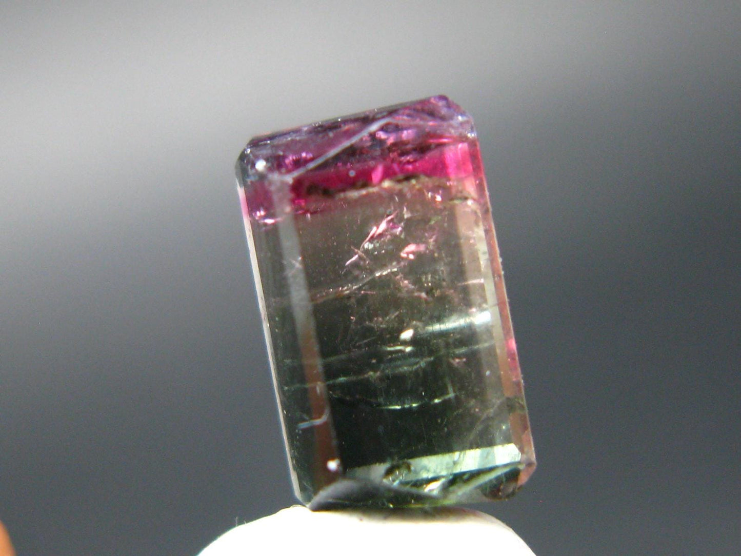 Watermelon Tourmaline Cut Stone Gem From Brazil - 2.97 Carats - 11x7mm