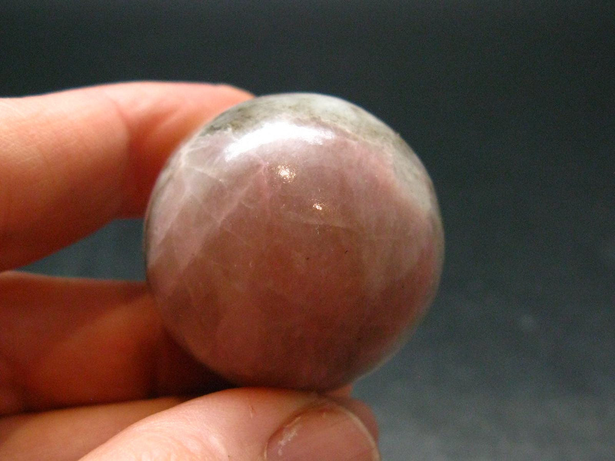 Rare Pink Petalite Ball Sphere From Namibia - 1.1" -36.40 Grams