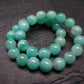 Emerald Gem Genuine Bracelet ~ 7 Inches ~ 6mm Round Beads