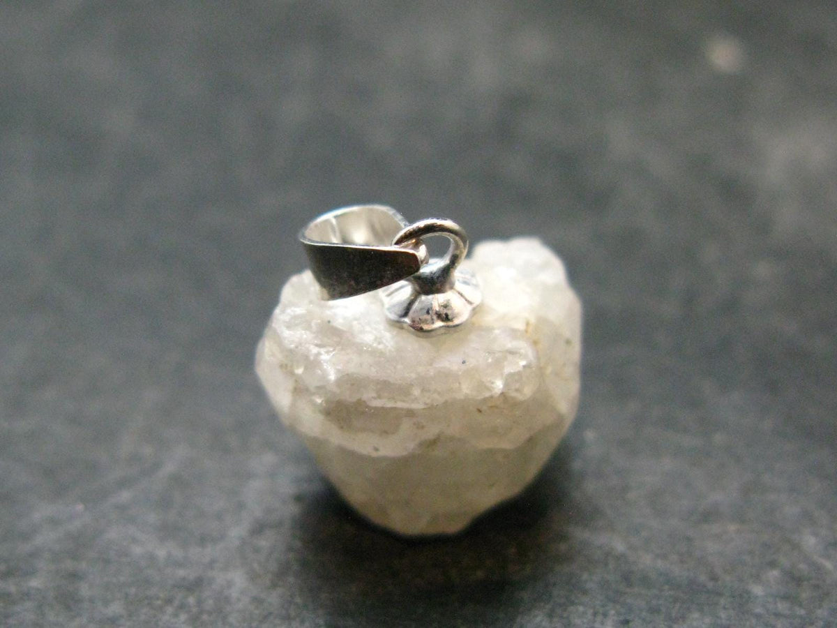 Phenakite Phenacite Crystal Silver Pendant From Nigeria - 0.7" - 2.0 Grams