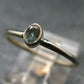 Genuine Alexandrite Gem Silver Ring From Russia - Size 8 - 1.50 Grams
