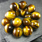 Tiger Eye Genuine Bracelet ~ 7 Inches ~ 12mm Round Beads