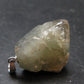 Green Herderite Silver Pendant From Pakistan - 1.2" - 7.60 Grams
