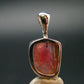 Rare Large Pezzottaite Pink Beryl 925 Silver Pendant from Madagascar - 6.80 Carats - 0.7"