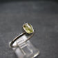 Chrysoberyl Silver Ring From Brazil - 2.07 Grams - Size 8