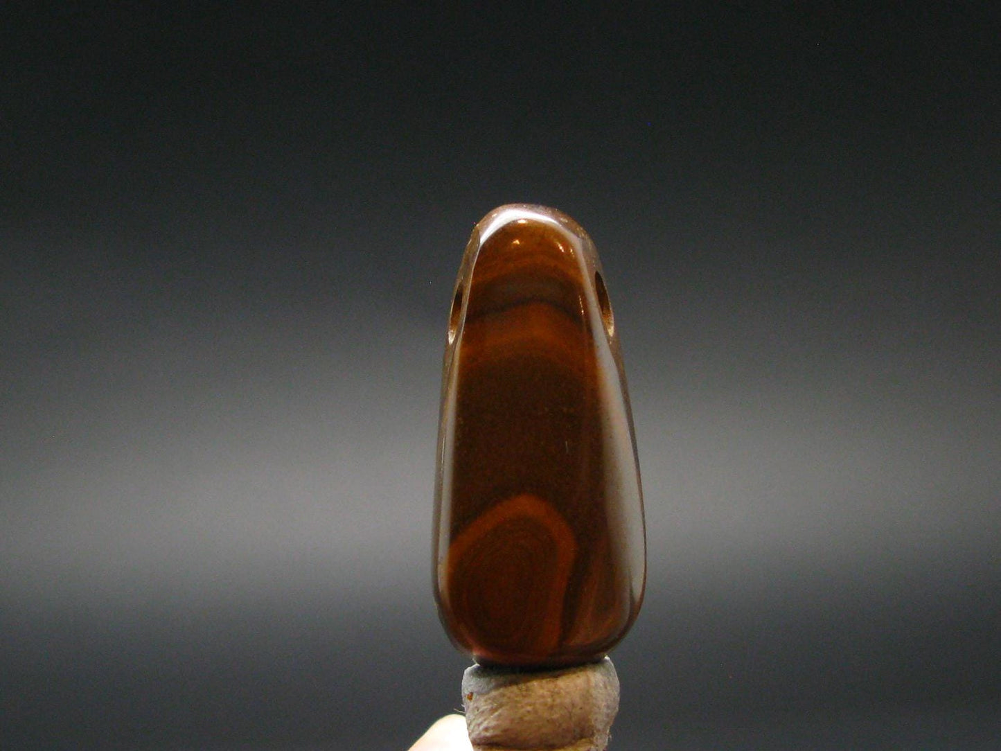 Stunning Rare Boulder Opal Metal Free Pendant from Australia - 1.0" - 3.54 Grams