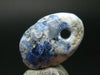 Benitoite In Natrolite Metal Free Pendant From California - 0.8" - 2.51 Grams