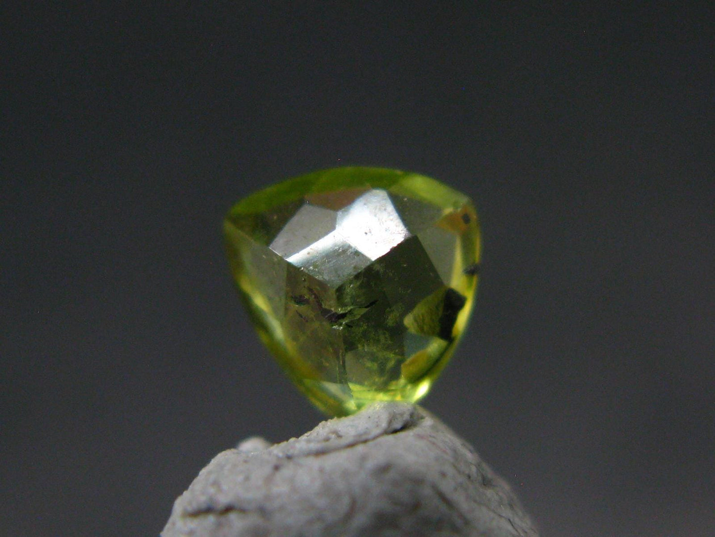 Rare Titanite Sphene Gem Cut Stone From Brazil - 0.71 Carats
