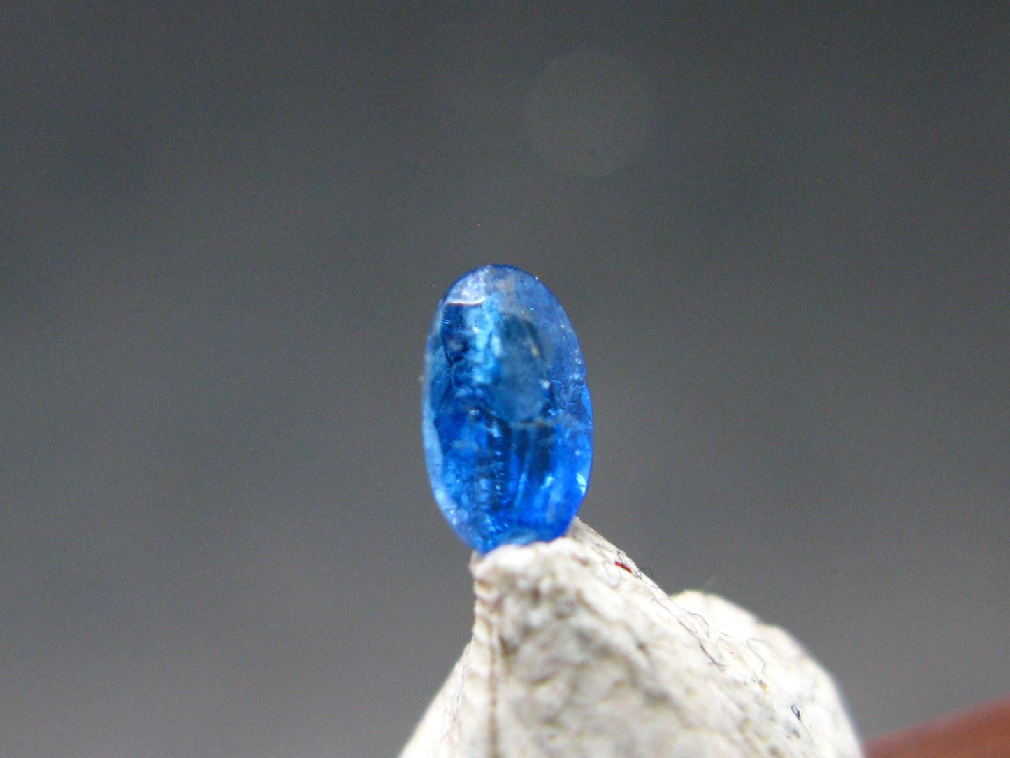 Rare Lazulite Cut Stone from Canada - 0.14 Carats - 5x3mm