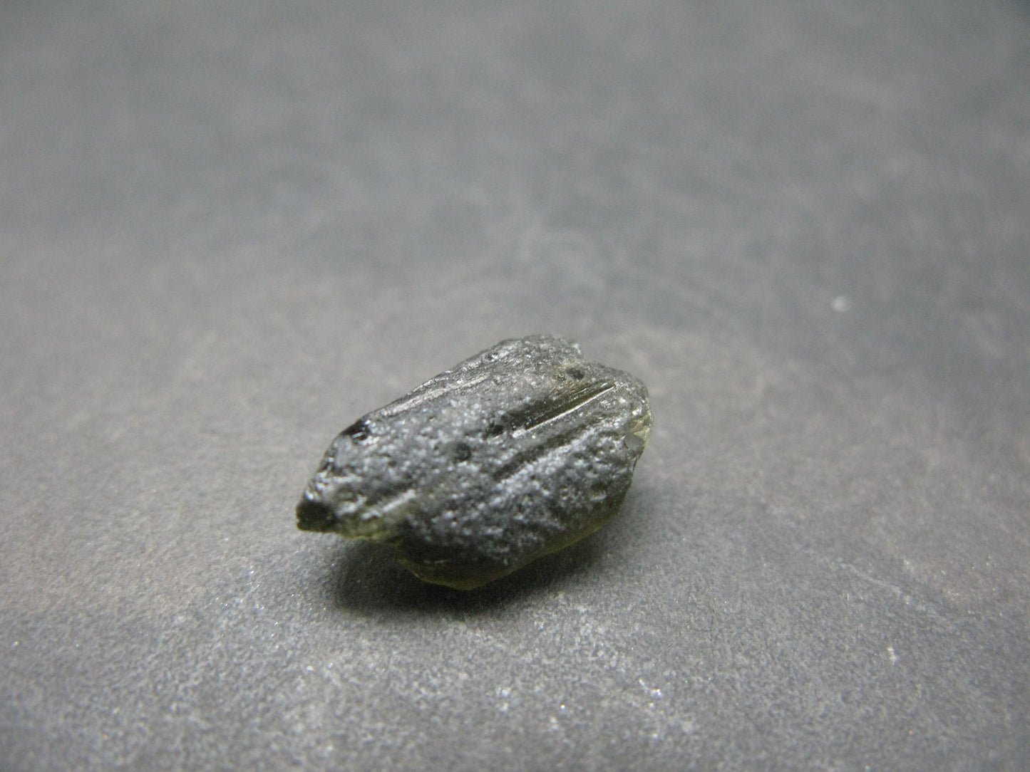 Moldavite Tektite Raw Piece from Czech Republic - 0.6" - 5.0 Carats - 1.0 Grams