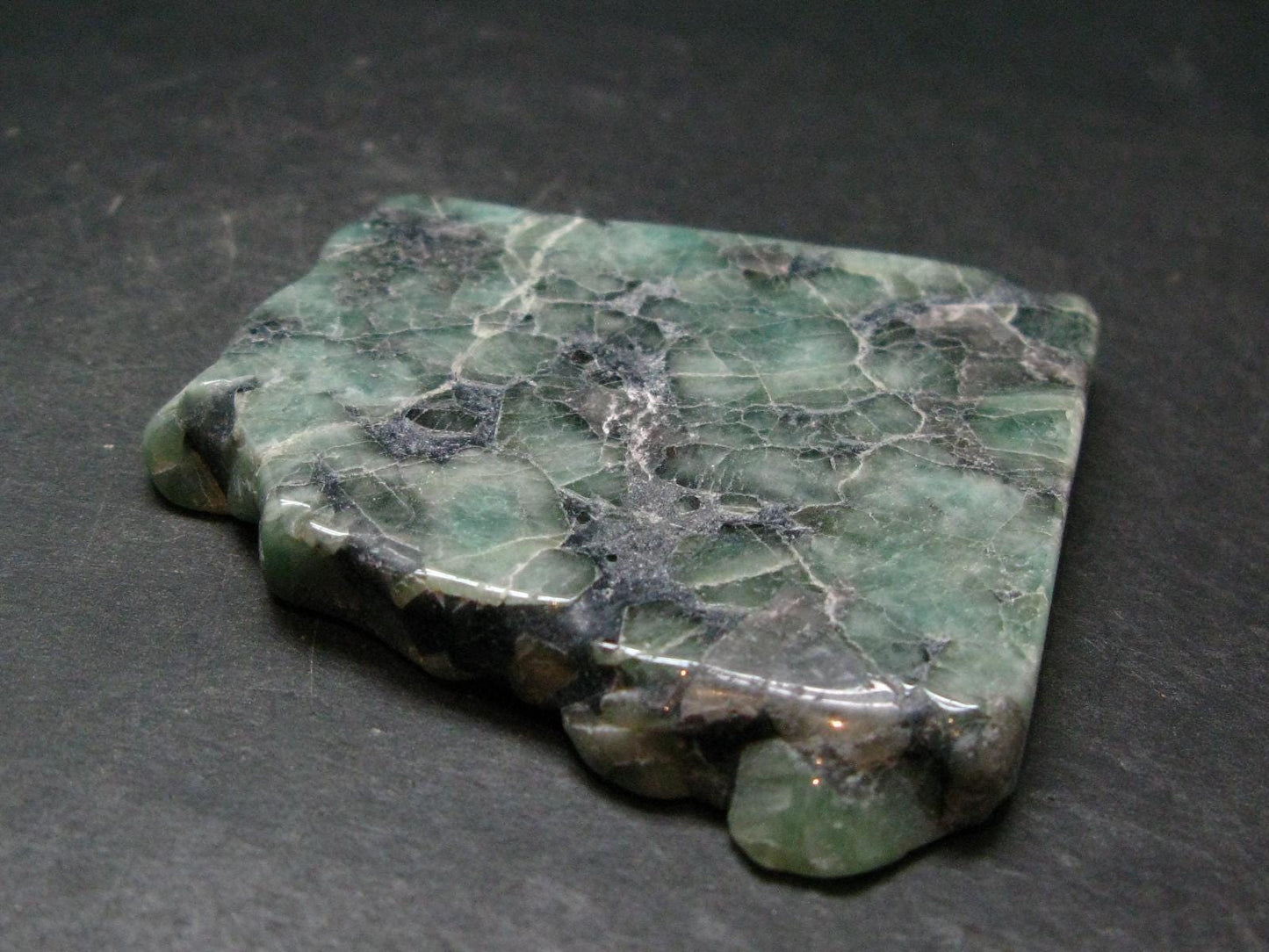 Emerald Beryl Slab from Brazil - 2.6"