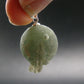 Complete Prehnite Sterling Silver Pendant from Mali - 1.1" - 7.93 Grams