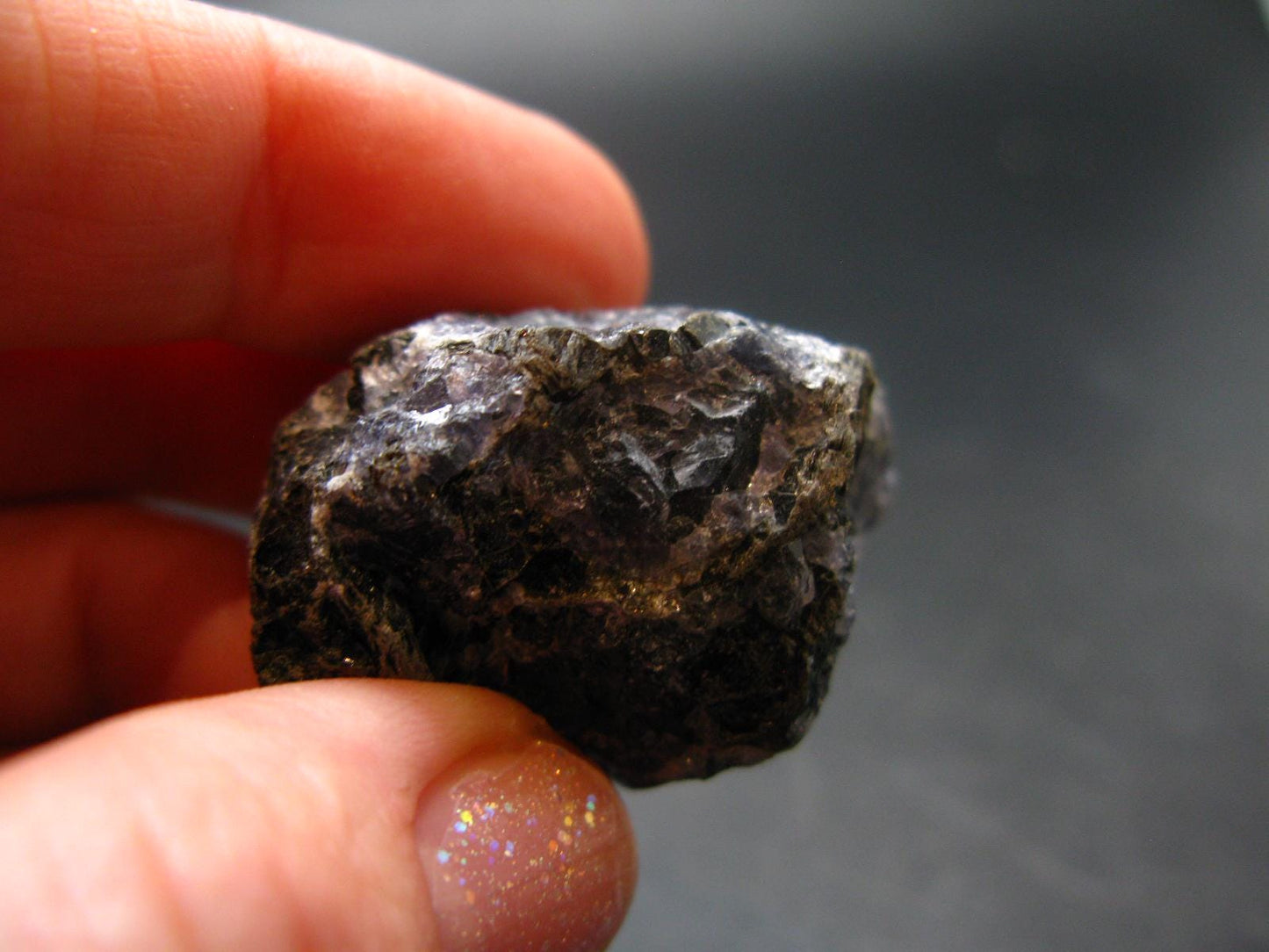 Rare Iolite Cordierite Raw Crystal from Tanzania - 20.24 Grams - 1.3"