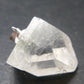 Clear Apophylite Apophyllite Crystal Silver Pendant From India - 1.0" - 6.5 Grams