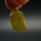 Chrysoberyl Crystal Silver Pendant From Brazil - 4.51 Grams