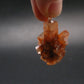 Terminated Aragonite Crystal Silver Pendant from Morocco - 1.3" - 8.41 Grams