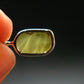 Chrysoberyl Crystal Silver Pendant From Brazil - 1.39 Grams