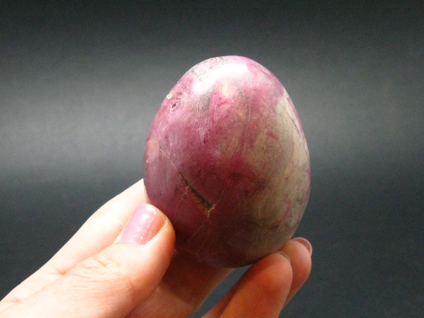 Cobaltocalcite Cobalto Calcite Egg From Morocco - 2.2"