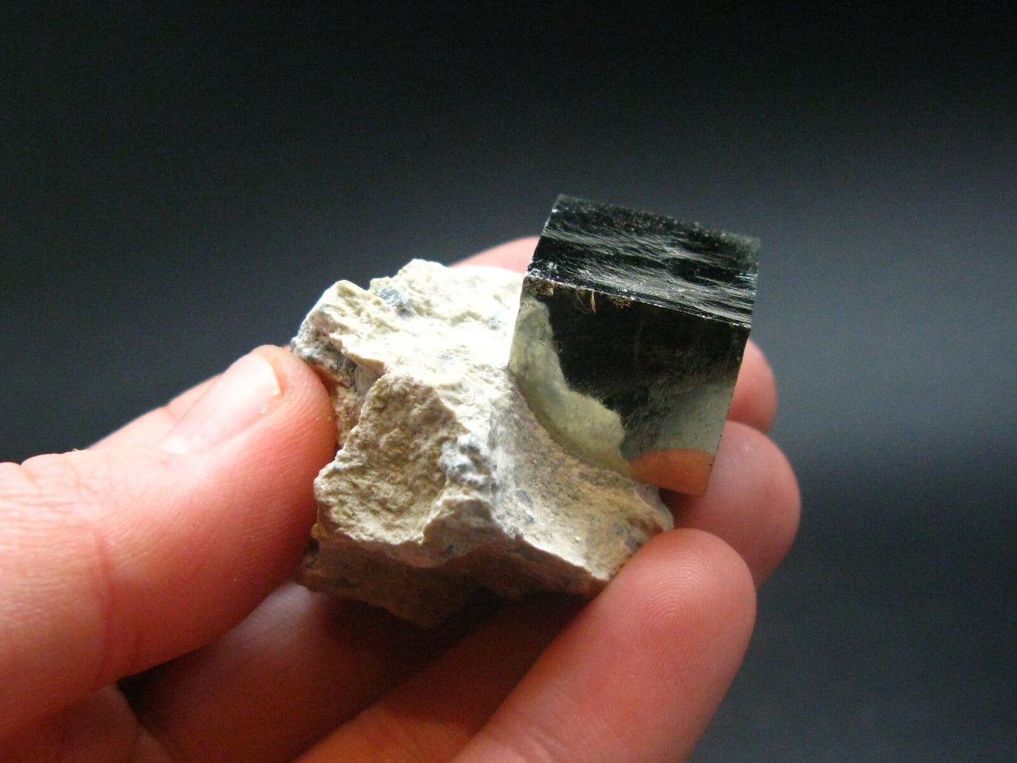 Perfect Pyrite Cube Cluster from Spain - 1.8"