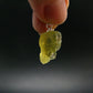 Heliodor (Yellow Beryl) Crystal Silver Pendant From Brazil - 0.9" - 2.42 Grams
