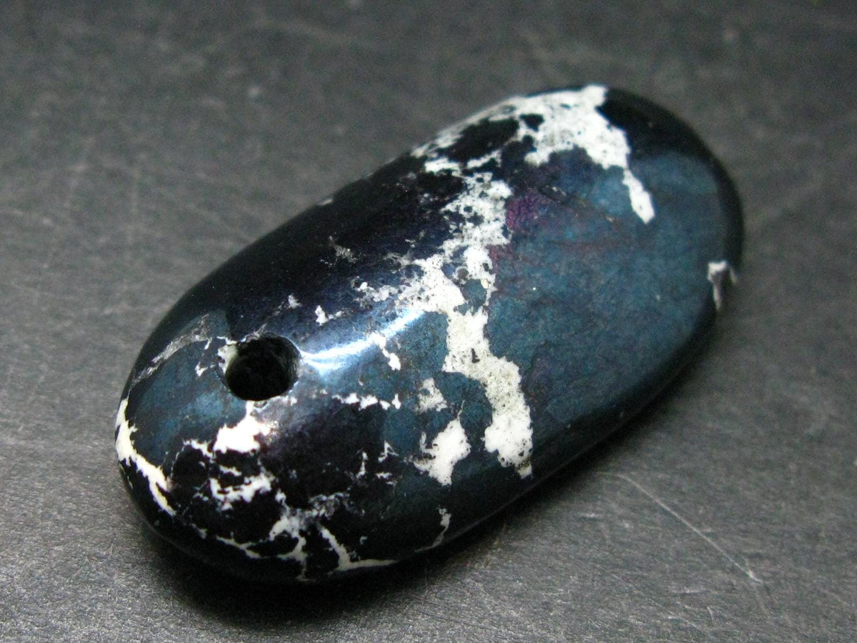 Rare Covellite Metal Free Pendant from Peru - 1.5" - 14.96 Grams