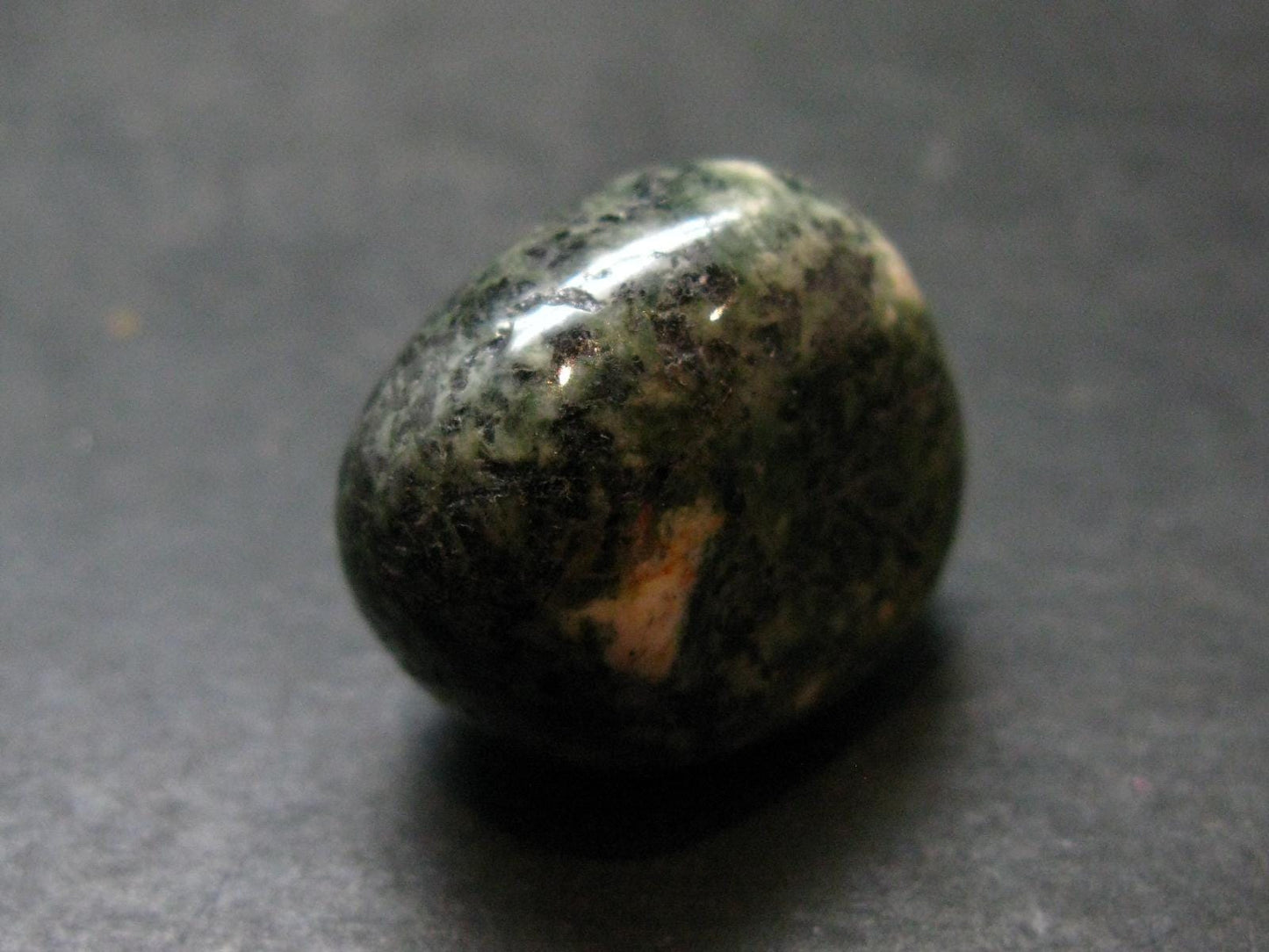 Rare Stonehenge Preseli Bluestone Tumbled Crystal From Wales UK - 0.8" - 16.76 Grams