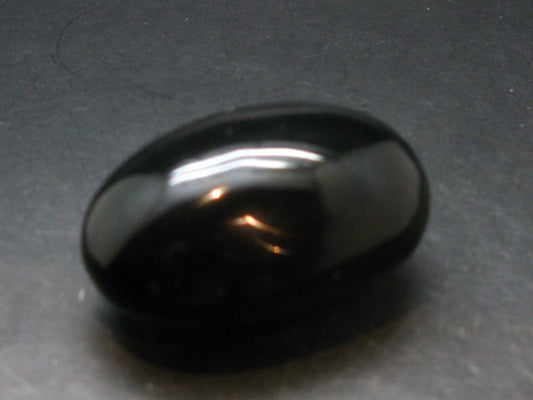 Black Obsidian Polished Stone From Mexico - 2.4"