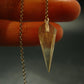 Natural Gem Polished Libyan Desert Glass Tektite Pendulum from Libya - 1.9 Grams