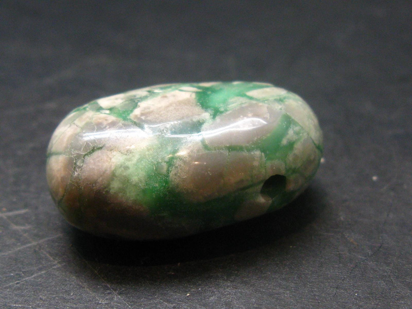 Rare Variscite Metal Free Pendant From Utah - 1.1"