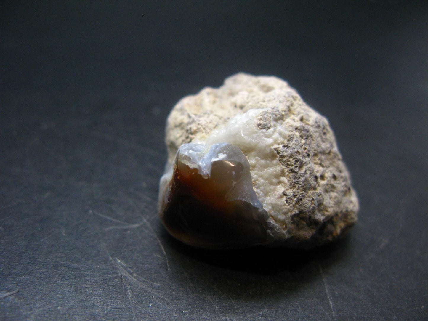 Fire Agate Crystal From Mexico - 1.4" - 24.36 Grams