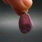 Rare Silver Stichtite Pendant from Australia - 1.1"