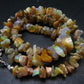 Gem Precious Opal Beads Necklace from Ethiopia - 18.5" - 24 Grams