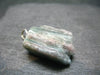 Rarest Paraiba Copper Blue Tourmaline Crystal Silver Pendant From Brazil - 1.4" - 10.32 Grams