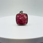 Cobalto Calcite Pendant Pink Gemstone Silver Necklace Natural Crystal Jewelry Healing Stone Gift