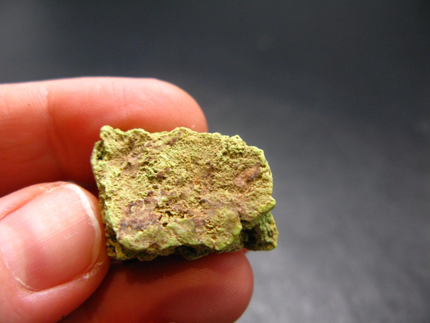 Gaspeite Raw Piece From Canada - 1.0" - 7.25 Grams