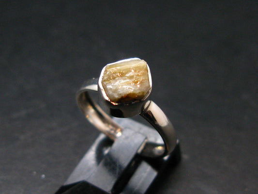 Phenakite Phenacite Sterling Silver Size 6 Ring from Nigeria - 1.92 Grams