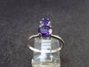 Siberian Amethyst!! Natural Faceted Rich Purple Color Amethyst Sterling Silver Ring - 1.65 Grams - Size 8