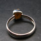 Green Herderite Silver Ring From Brazil - 2.0 Grams - Size 8