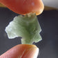 Moldavite Tektite Raw Piece from Czech Republic - 0.7" - 5.50 Carats - 1.10 Grams
