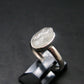 Natrolite Silver Ring From Russia - 2.0 Grams - Size 8
