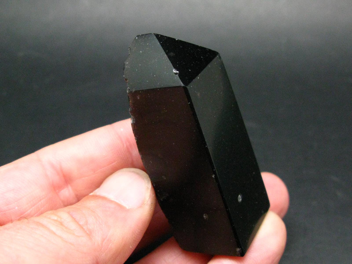 Cintamani Stone Pearl of Fire Obelisk Pyramid from Indonesia - 2.5" - 56.96 Grams