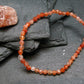 Sunstone Genuine Bracelet ~ 7 Inches ~ 4mm Facetted Beads
