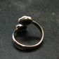Large Meteorite Campo Del Cielo Sterling Silver Ring From Argentina - 2.36 Grams - Size 5