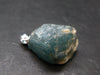 Grandidierite Silver Pendant From Madagascar - 1.0" - 5.90 Grams