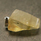Gem Libyan Desert Glass Tektite Pendant Sterling Silver from Libya - 0.9" - 1.91 Grams