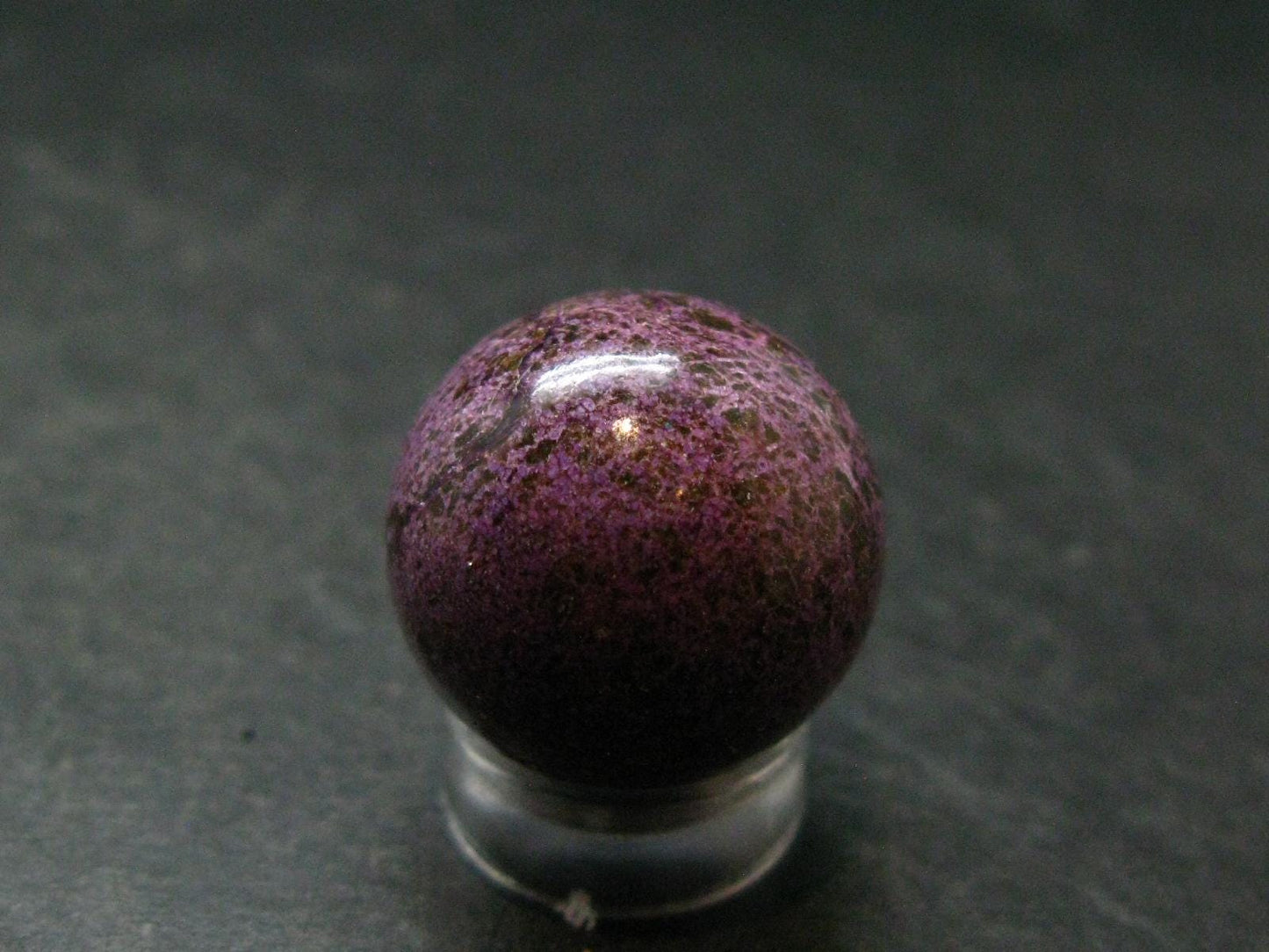 Rare Purple Stichtite Ball Sphere From Russia - 0.7" - 9.56 Grams